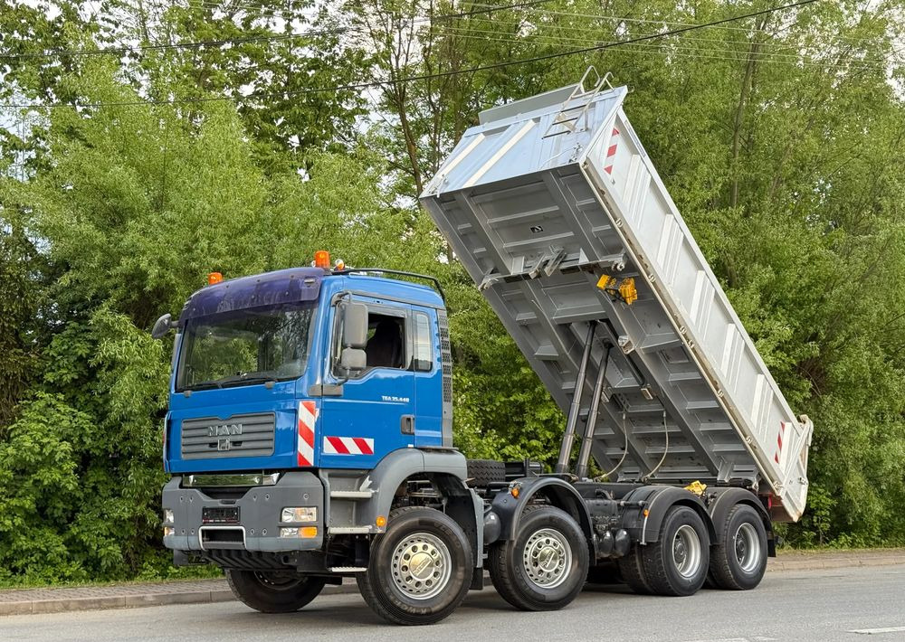 MAN * Kiper Meiller * Wywrotka * 35-440 * MAN TGA 8X4 * Stan Perfekcyjny * - Tipper: picture 1 MAN * Kiper Meiller * Wywrotka * 35-440 * MAN TGA 8X4 * Stan Perfekcyjny * - Tipper: picture 1