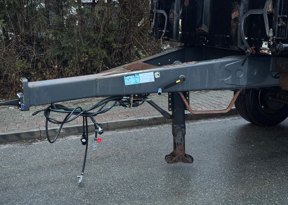 Tipper trailer Meiller * Przyczepa Tandem * Meiller Mzda * Kiper Wywrotka x3 * Stan Idealny: picture 12