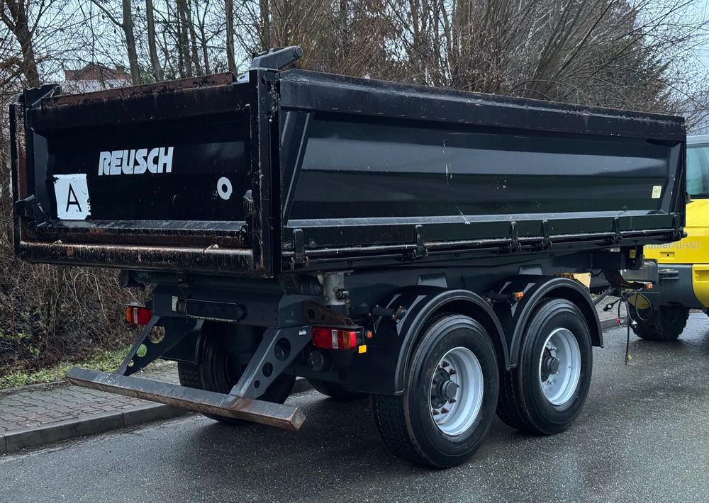 Tipper trailer Meiller * Przyczepa Tandem * Meiller Mzda * Kiper Wywrotka x3 * Stan Idealny: picture 9