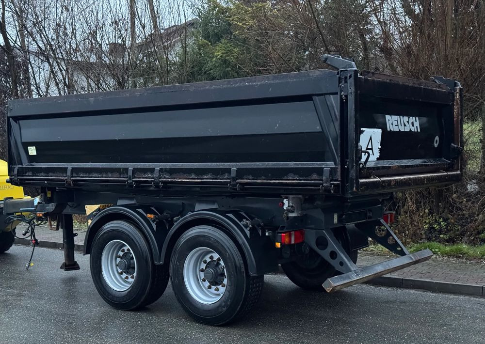 Tipper trailer Meiller * Przyczepa Tandem * Meiller Mzda * Kiper Wywrotka x3 * Stan Idealny: picture 17