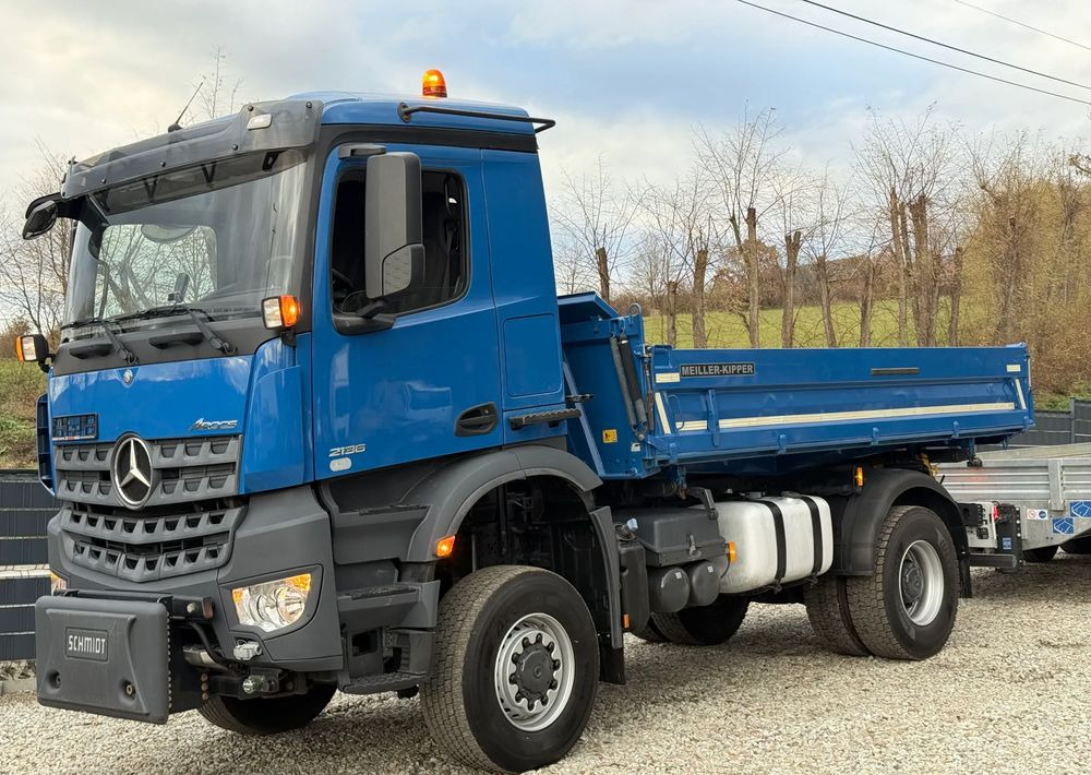 Mercedes-Benz * Arocs * 4X4 * JAK NOWY * Wywrotka Kiper Meiller+ Przyczepa * Zestaw Sprowadzony * 80.700 km Oryginalnie * Mercedes - Tipper: picture 3 Mercedes-Benz * Arocs * 4X4 * JAK NOWY * Wywrotka Kiper Meiller+ Przyczepa * Zestaw Sprowadzony * 80.700 km Oryginalnie * Mercedes - Tipper: picture 3