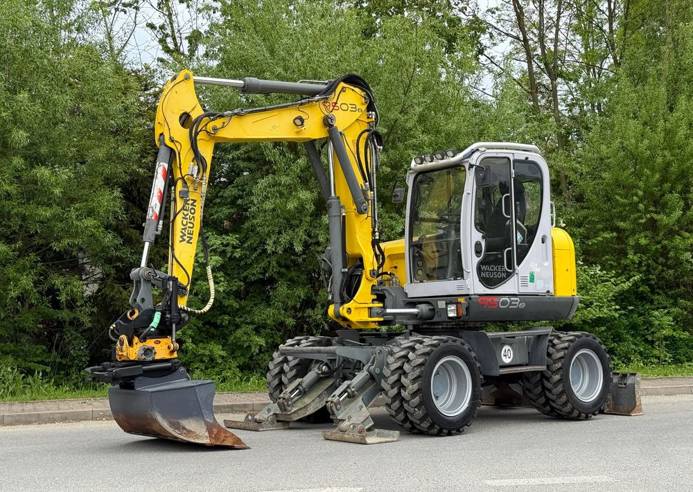 Wacker Neuson * Koparka Kołowa * Wacker Neuson 9503 * Rototilt * Bardzo Dobry Stan * - Wheel excavator: picture 1 Wacker Neuson * Koparka Kołowa * Wacker Neuson 9503 * Rototilt * Bardzo Dobry Stan * - Wheel excavator: picture 1