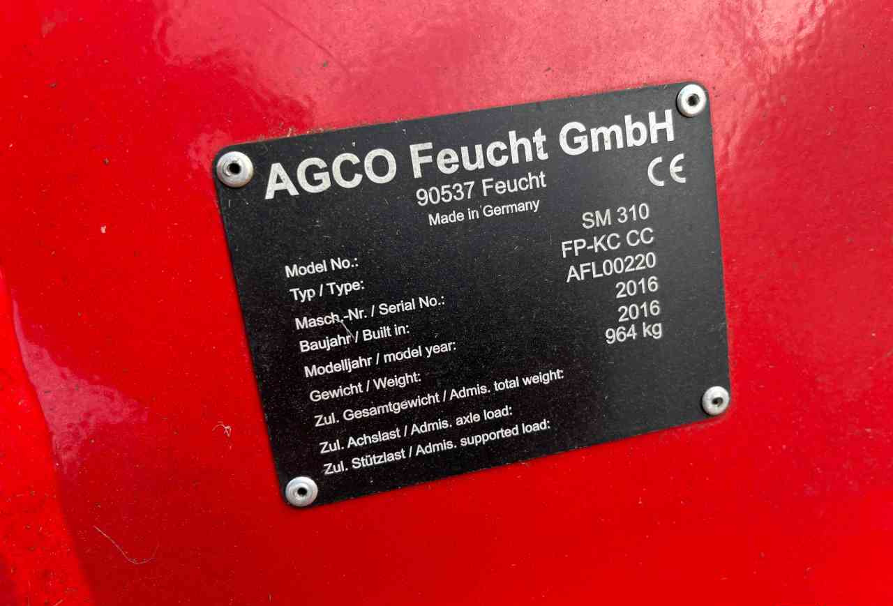 Fella SM 310 FP-KC CC Schijvenmaaier weidebouwmachines - Mower: picture 3 Fella SM 310 FP-KC CC Schijvenmaaier weidebouwmachines - Mower: picture 3