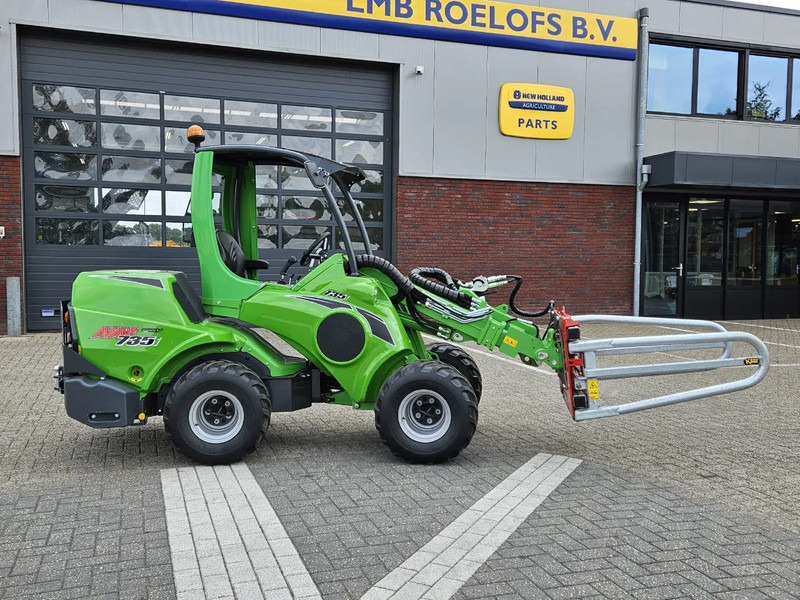 Avant Mini-shovel 735i Rental met Kemp balenklem - Compact track loader: picture 3 Avant Mini-shovel 735i Rental met Kemp balenklem - Compact track loader: picture 3