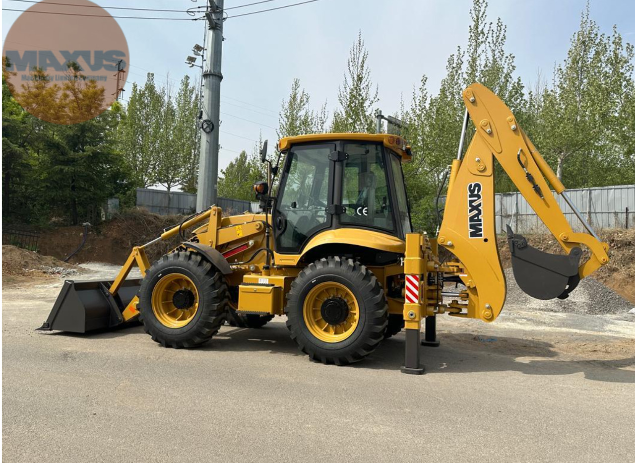 Maxus Baggerlader 4cx / Buldoexcavator 4cx / Екскаватор-навантажувач 4cx / 4cx kotró-rakodógép / Koparko-ładowarka 4cx / Backhoe Loader 4CX - Backhoe loader: picture 1 Maxus Baggerlader 4cx / Buldoexcavator 4cx / Екскаватор-навантажувач 4cx / 4cx kotró-rakodógép / Koparko-ładowarka 4cx / Backhoe Loader 4CX - Backhoe loader: picture 1