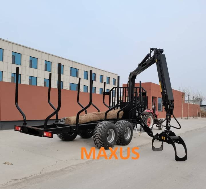 NEW MAXUS 14 TON Trailer 7.8m Crane Warranty up to 10 YEARS | НОВА Прицепа 14 ТОН Кран 7,8 м MAXUS Гарантія до 10 РОКІВ - Forestry trailer: picture 4 NEW MAXUS 14 TON Trailer 7.8m Crane Warranty up to 10 YEARS | НОВА Прицепа 14 ТОН Кран 7,8 м MAXUS Гарантія до 10 РОКІВ - Forestry trailer: picture 4