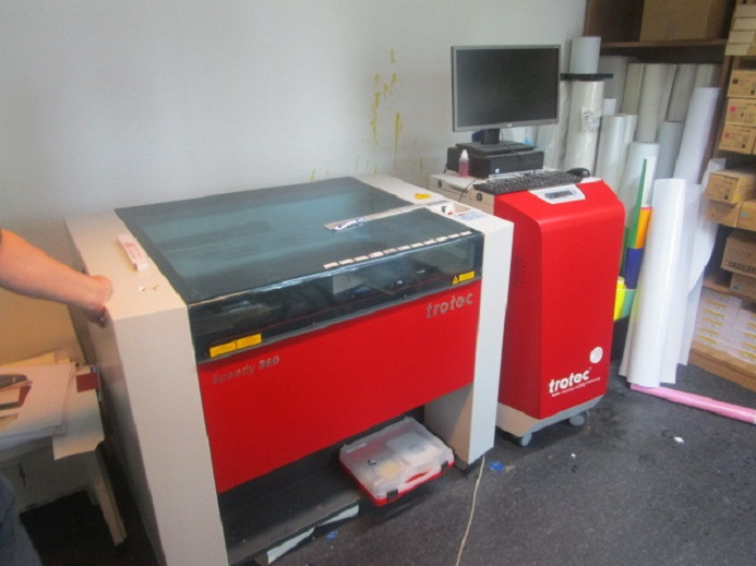 LASER CUTTER TROTEC SPEEDY 360 (Gravieren, Schneiden) - Paper cutting machine: picture 2 LASER CUTTER TROTEC SPEEDY 360 (Gravieren, Schneiden) - Paper cutting machine: picture 2