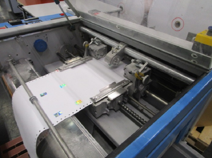 QUER & LÄNGST SCHNEIDER BÖWE 310 (5517) - Paper cutting machine: picture 5 QUER & LÄNGST SCHNEIDER BÖWE 310 (5517) - Paper cutting machine: picture 5