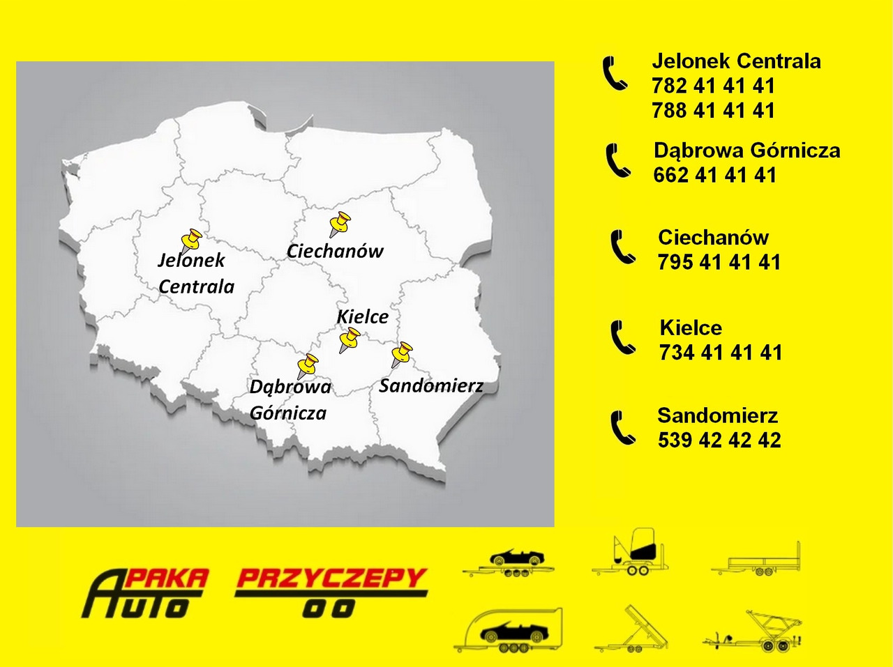 Platforma przyczepa 4x2 WARK dmc 2700 + burty / Platform trailer 4x2 WARK GVW 2700 + sides - Dropside/ Flatbed trailer: picture 5 Platforma przyczepa 4x2 WARK dmc 2700 + burty / Platform trailer 4x2 WARK GVW 2700 + sides - Dropside/ Flatbed trailer: picture 5