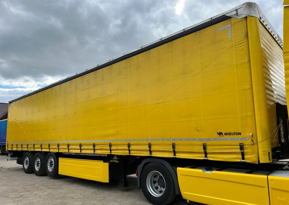 Wielton NS3K FIRANKA / STANDARD / OŚ PODNOSZONA / KOSZ PALETOWY / 2019 ROK !! - Curtainsider semi-trailer: picture 2 Wielton NS3K FIRANKA / STANDARD / OŚ PODNOSZONA / KOSZ PALETOWY / 2019 ROK !! - Curtainsider semi-trailer: picture 2