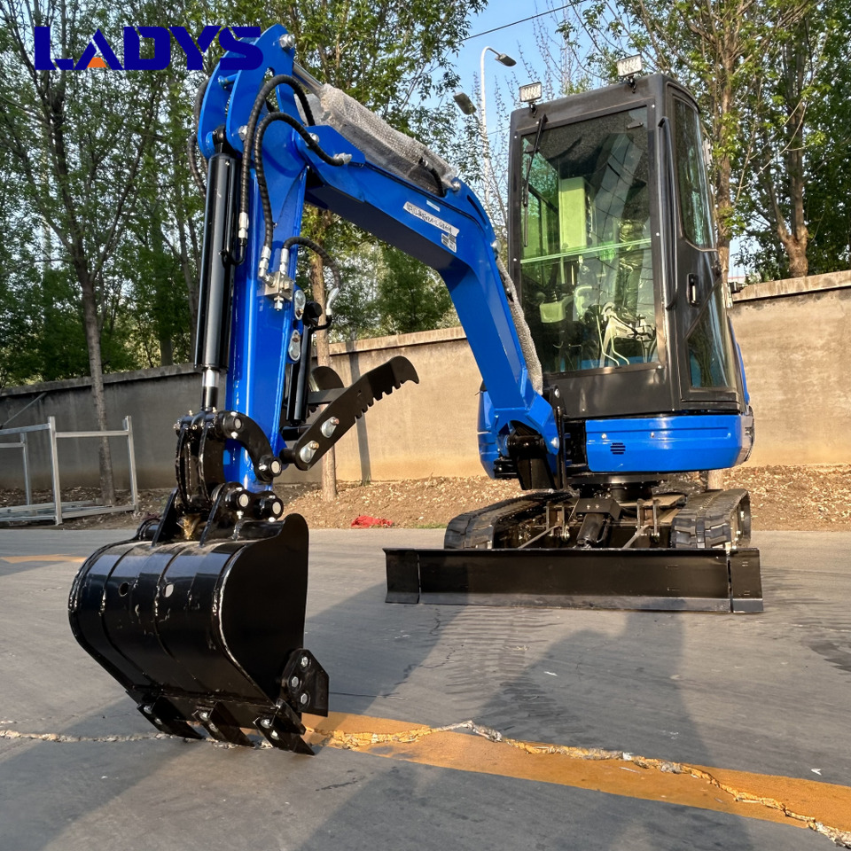 LADYS DY25U Mini Excavator Digger Miniexcavadora EPA Kubota Engine Mini Excavator For Sale With Mini Excavator Attachment Set - Crawler excavator: picture 3 LADYS DY25U Mini Excavator Digger Miniexcavadora EPA Kubota Engine Mini Excavator For Sale With Mini Excavator Attachment Set - Crawler excavator: picture 3