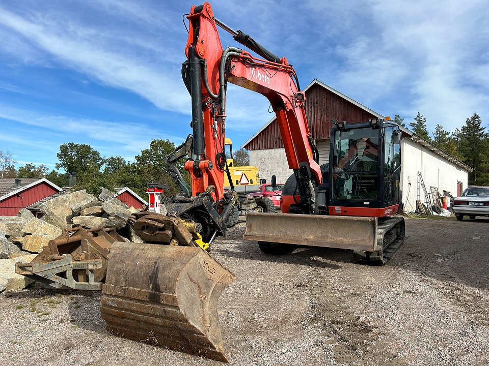 Kubota KX080-4 - Crawler excavator: picture 1 Kubota KX080-4 - Crawler excavator: picture 1