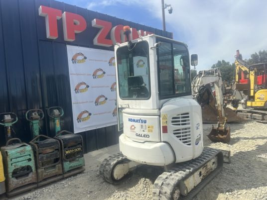 Komatsu PC26MR-3 cabine à 19500€ HT - Mini excavator: picture 1 Komatsu PC26MR-3 cabine à 19500€ HT - Mini excavator: picture 1