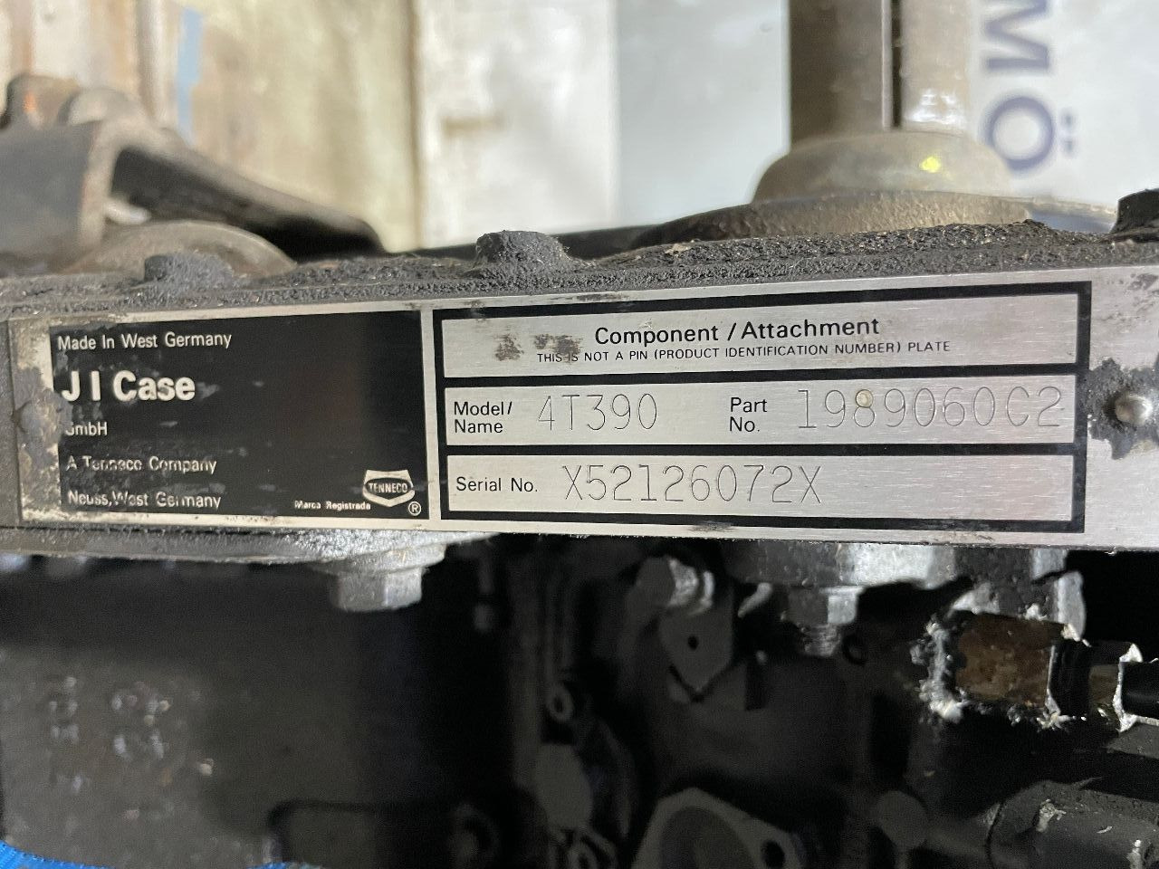 Case IH Case Motor 4t390/65 Maxxum 4T-390 Cummins Bagger - Engine for Agricultural machinery: picture 2 Case IH Case Motor 4t390/65 Maxxum 4T-390 Cummins Bagger - Engine for Agricultural machinery: picture 2