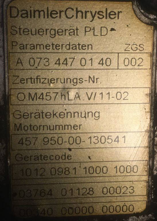 Mercedes-Benz Mercedes Motor OM 457 HLA Citaro Euro 5 OM457HLA Claas Setra Krone - Engine for Bus: picture 4 Mercedes-Benz Mercedes Motor OM 457 HLA Citaro Euro 5 OM457HLA Claas Setra Krone - Engine for Bus: picture 4