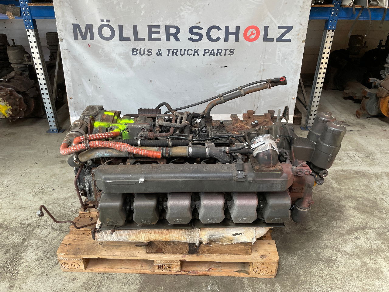 Mercedes-Benz Mercedes Motor OM 457 HLA Citaro OM457HLA 457942 Setra - Engine for Bus: picture 1 Mercedes-Benz Mercedes Motor OM 457 HLA Citaro OM457HLA 457942 Setra - Engine for Bus: picture 1