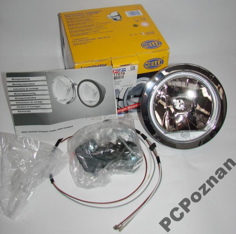 Hella HALOGEN LED HELLA LUMINATOR COMPACT CHROMIUM CELIS 1517076 - Headlight: picture 3 Hella HALOGEN LED HELLA LUMINATOR COMPACT CHROMIUM CELIS 1517076 - Headlight: picture 3
