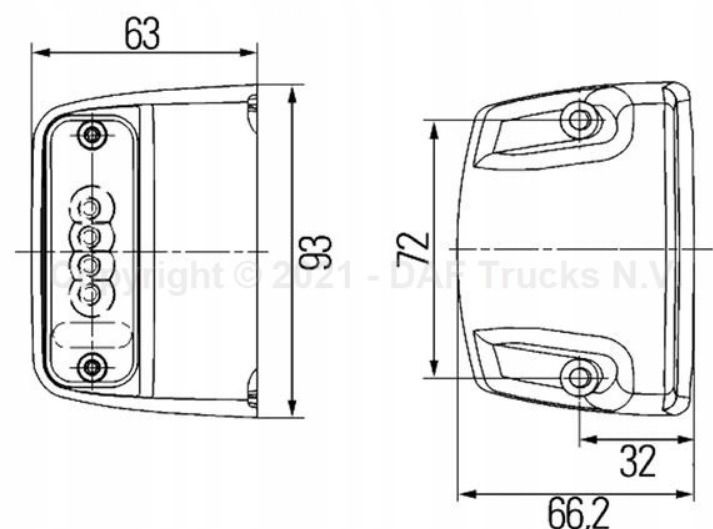 Hella OŚWIETLENIE LAMPA TABLICY REJESTRACYJNEJ LED 2KA010278057 - Lights/ Lighting: picture 5 Hella OŚWIETLENIE LAMPA TABLICY REJESTRACYJNEJ LED 2KA010278057 - Lights/ Lighting: picture 5
