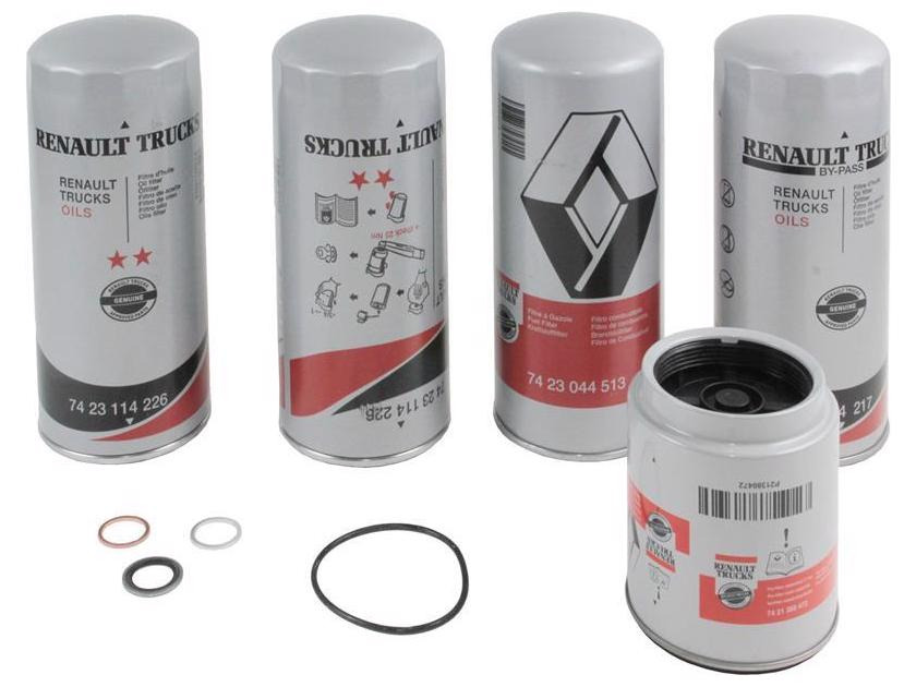 RENAULT TRUCKS ZESTAW FILTRÓW RVI EURO-5 MAGNUM DXI KERAX PREMIUM 5001875125 - Fuel filter: picture 1 RENAULT TRUCKS ZESTAW FILTRÓW RVI EURO-5 MAGNUM DXI KERAX PREMIUM 5001875125 - Fuel filter: picture 1