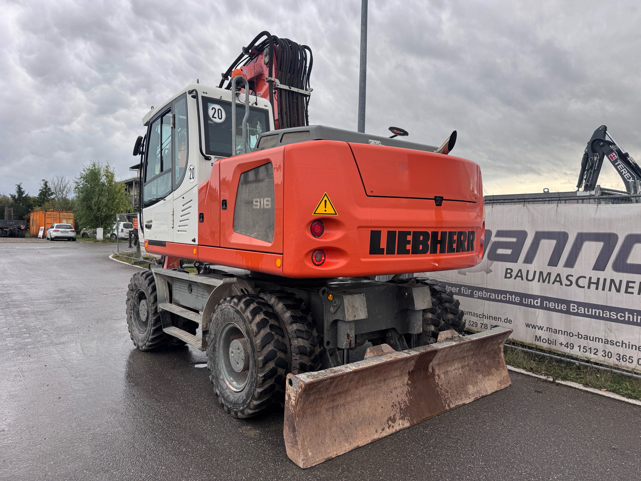 LIEBHERR A 916 Litronic - Wheel excavator: picture 4 LIEBHERR A 916 Litronic - Wheel excavator: picture 4