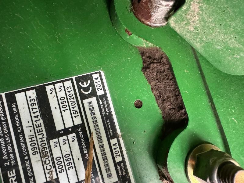 JOHN DEERE 990 HC - Round baler: picture 2 JOHN DEERE 990 HC - Round baler: picture 2