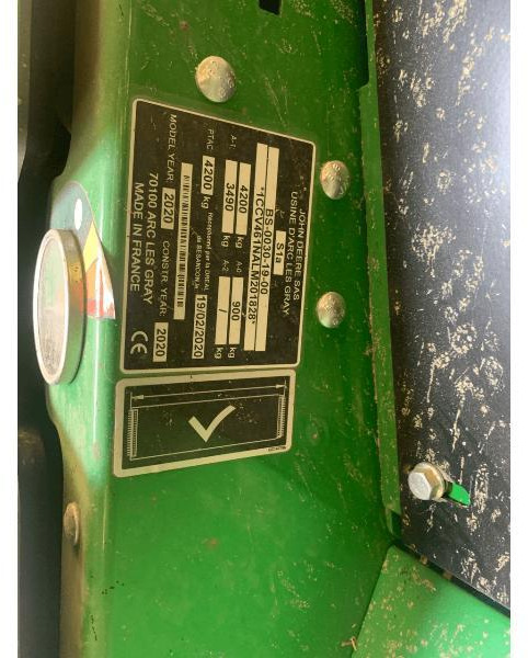 JOHN DEERE V461M - Round baler: picture 3 JOHN DEERE V461M - Round baler: picture 3