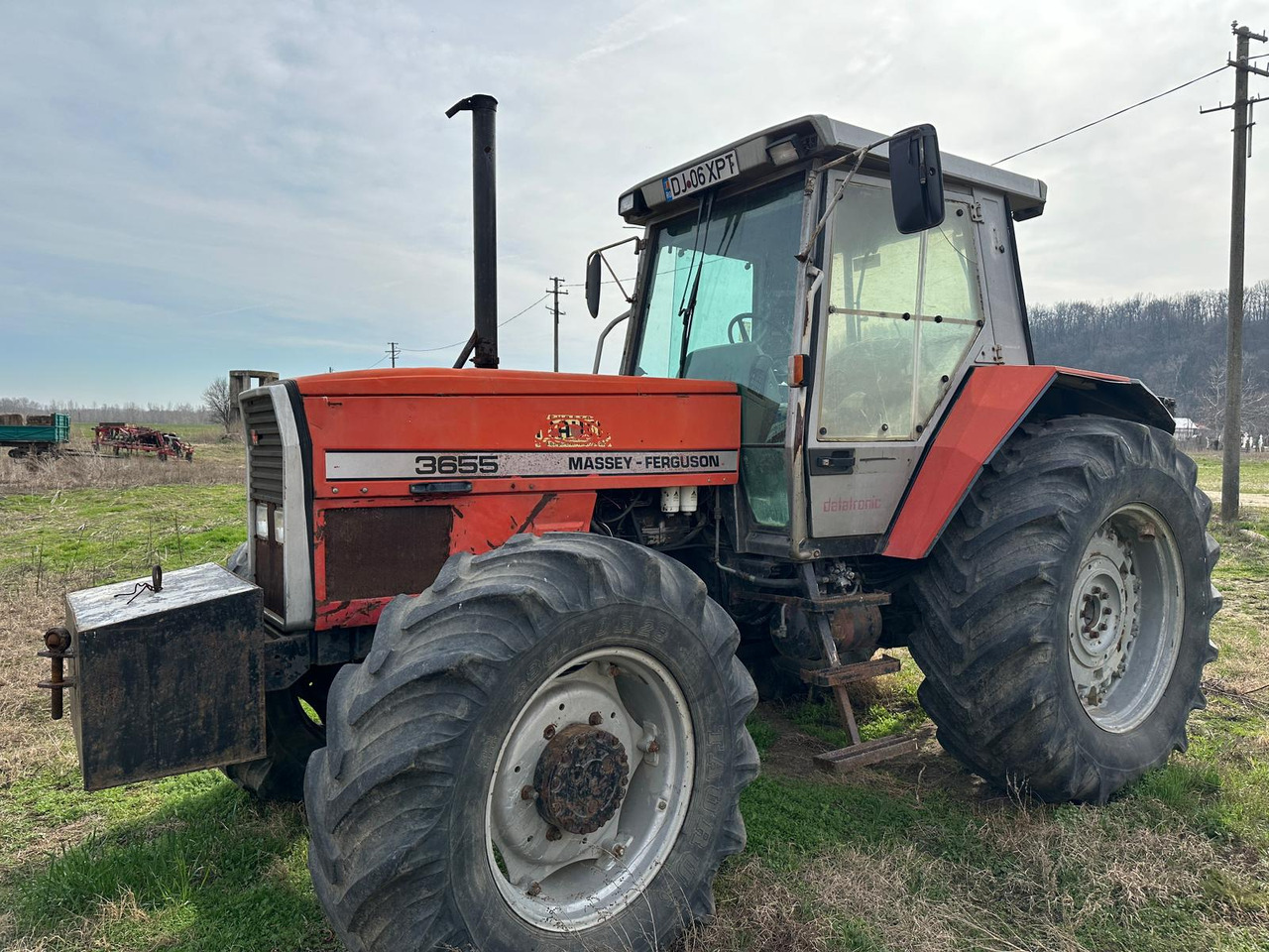 Tractor agricol Massey Ferguson 3655 - Farm tractor: picture 1 Tractor agricol Massey Ferguson 3655 - Farm tractor: picture 1