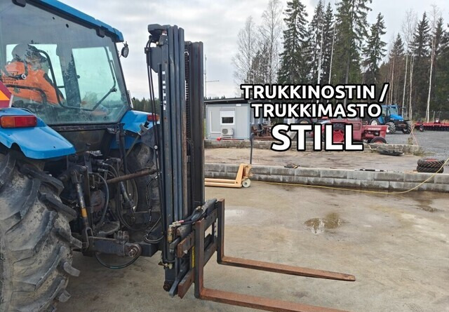 Still trukkinostin traktoriin - KATSO VIDEO - Attachment for Agricultural machinery: picture 1 Still trukkinostin traktoriin - KATSO VIDEO - Attachment for Agricultural machinery: picture 1