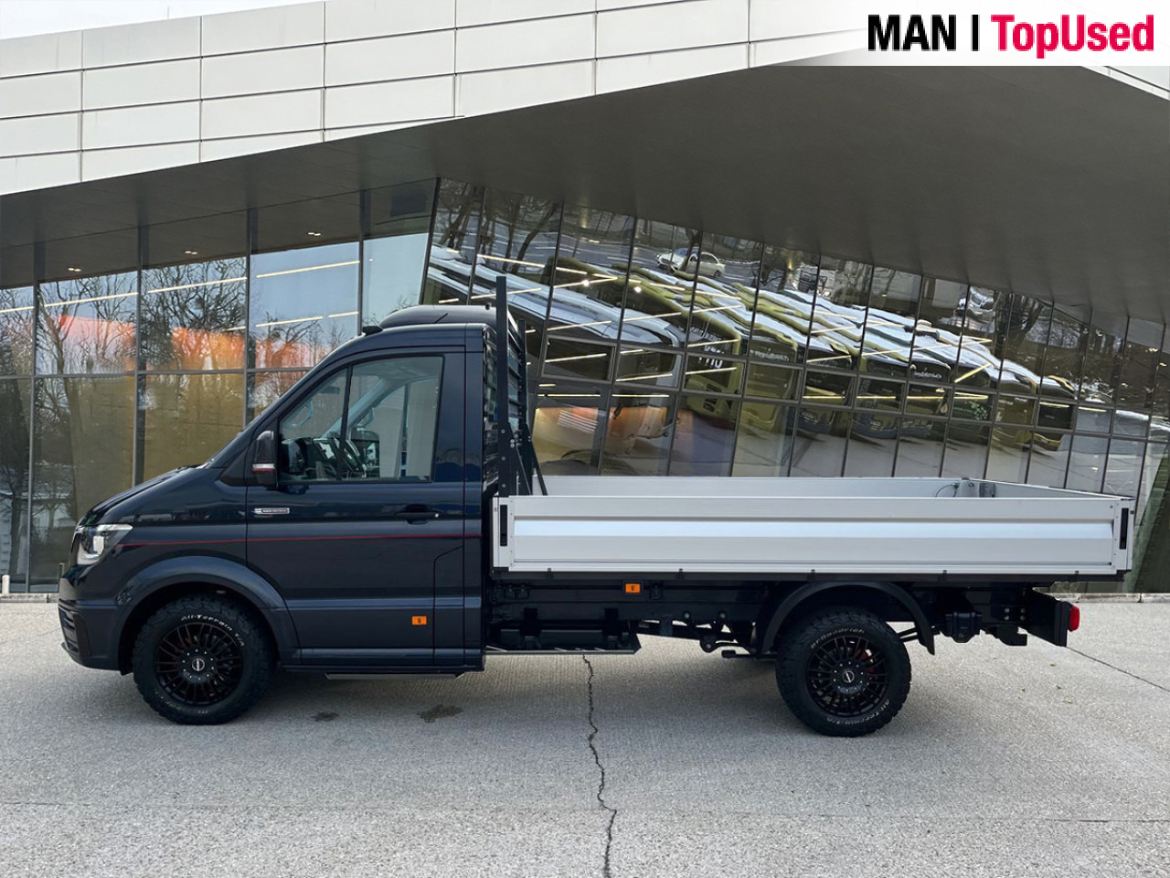 MAN TGE 3.180 4X4 Individual SB, Automatic, Flat bed - Open body delivery van: picture 3 MAN TGE 3.180 4X4 Individual SB, Automatic, Flat bed - Open body delivery van: picture 3