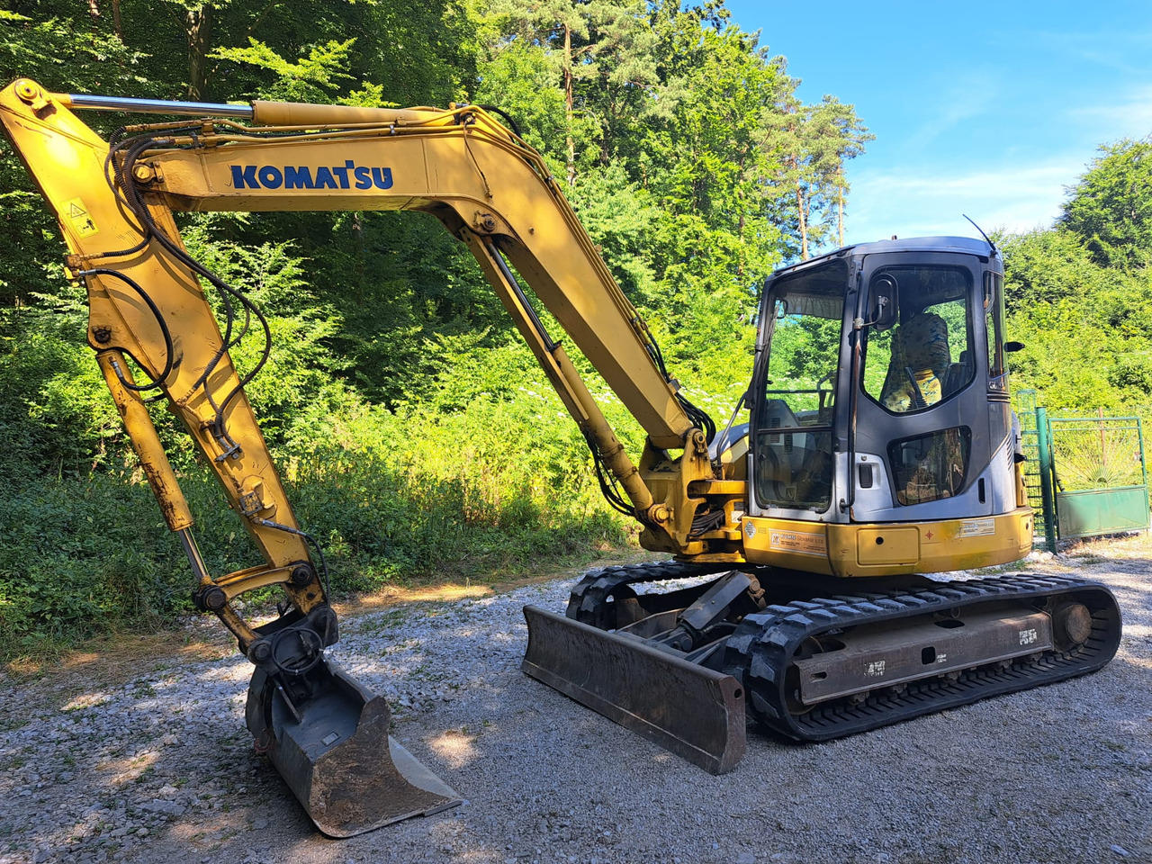 KOMATSU PC 78 new tracks - Crawler excavator: picture 5 KOMATSU PC 78 new tracks - Crawler excavator: picture 5