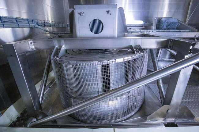 Food processing equipment Frigoscandia spiral freezer GCM7/2-12-43-31 SN CR DE: picture 18