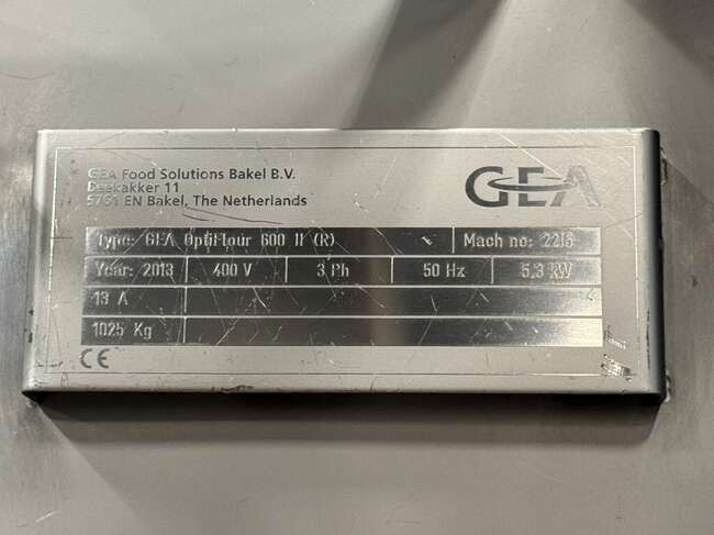 Food processing equipment GEA preduster OptiFlour600 II: picture 11