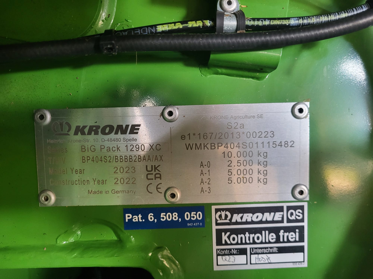 Krone 1290 HDP XC - Square baler: picture 2 Krone 1290 HDP XC - Square baler: picture 2