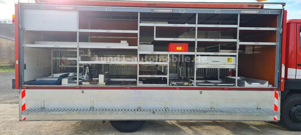 Fire truck for transportation of food Mercedes-Benz 814 Feuerwehr GWG Edelstahl nur orig. 16.200km 814 Feuerwehr GWG Edelstahl nur orig. 16.200km: picture 9