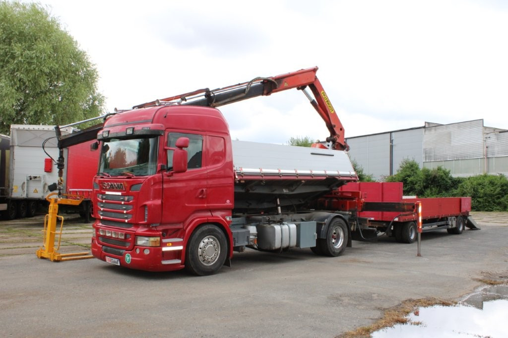 SCANIA R480 PALFINGER PK16000, EURO 5, CRANE FORKS - Tipper, Crane truck: picture 4 SCANIA R480 PALFINGER PK16000, EURO 5, CRANE FORKS - Tipper, Crane truck: picture 4
