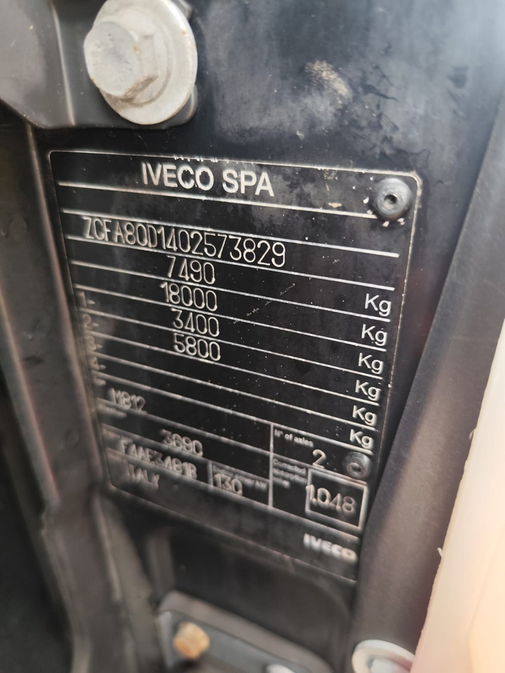 IVECO EUROCARGO 80E18 - Crane truck, Tipper: picture 5 IVECO EUROCARGO 80E18 - Crane truck, Tipper: picture 5