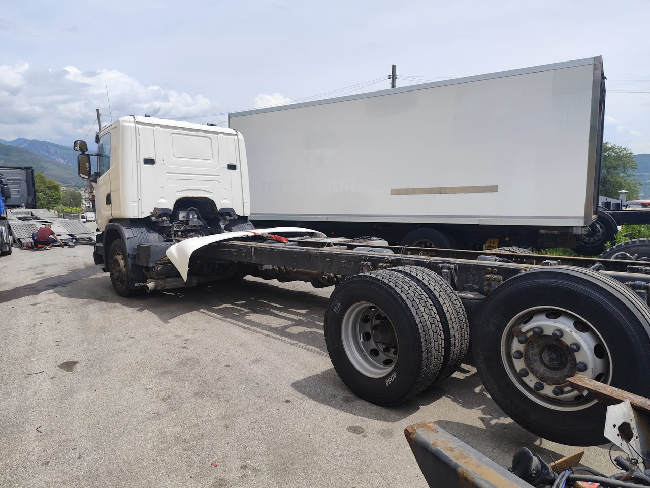 Cab chassis truck SCANIA G450: picture 20