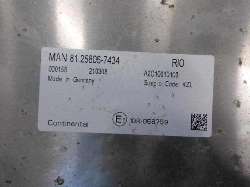 Continental RIO EXTENDED BV0 - ECU: picture 2 Continental RIO EXTENDED BV0 - ECU: picture 2