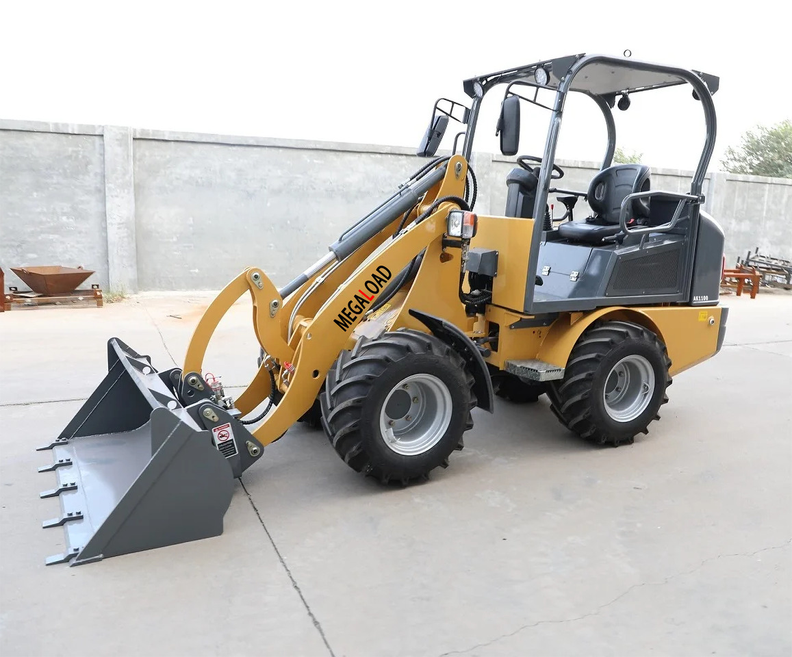 MEGALOAD AK1100 Compact Wheel Loader CE certification Kubota Engine chargeuse su AK1100 - Wheel loader: picture 5 MEGALOAD AK1100 Compact Wheel Loader CE certification Kubota Engine chargeuse su AK1100 - Wheel loader: picture 5