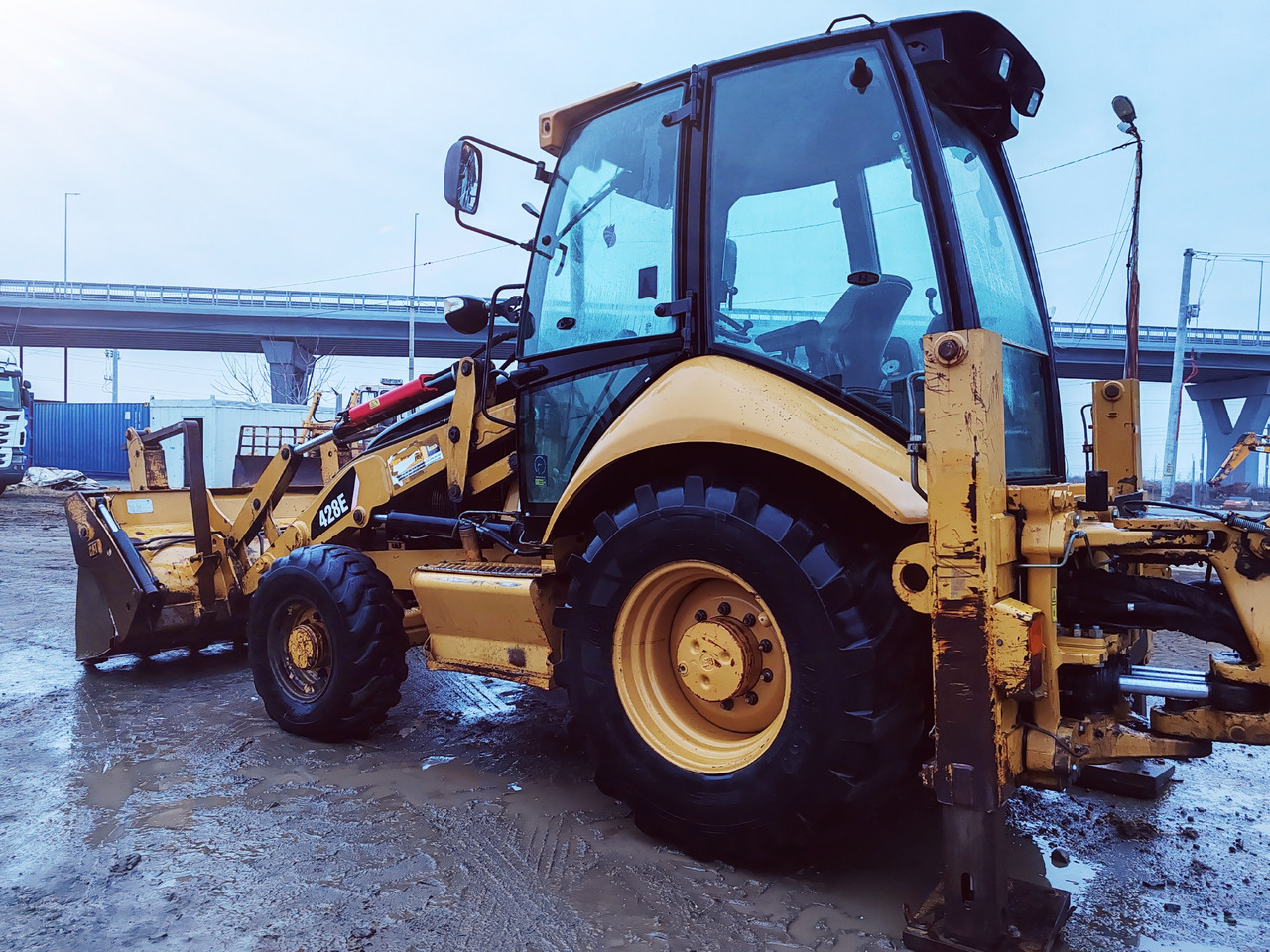 Backhoe loader CATERPILLAR 428E: picture 12
