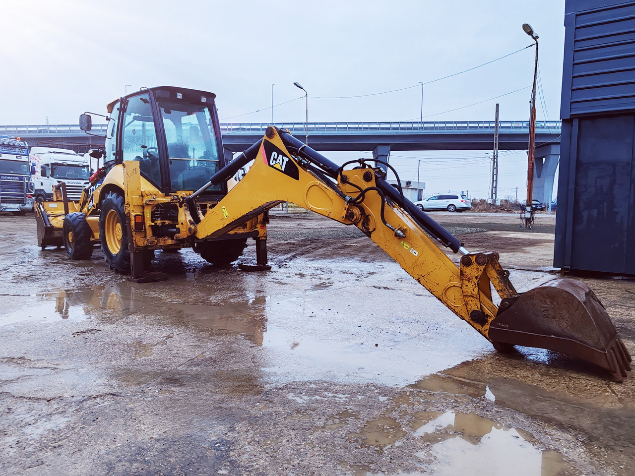 Backhoe loader CATERPILLAR 428E: picture 10