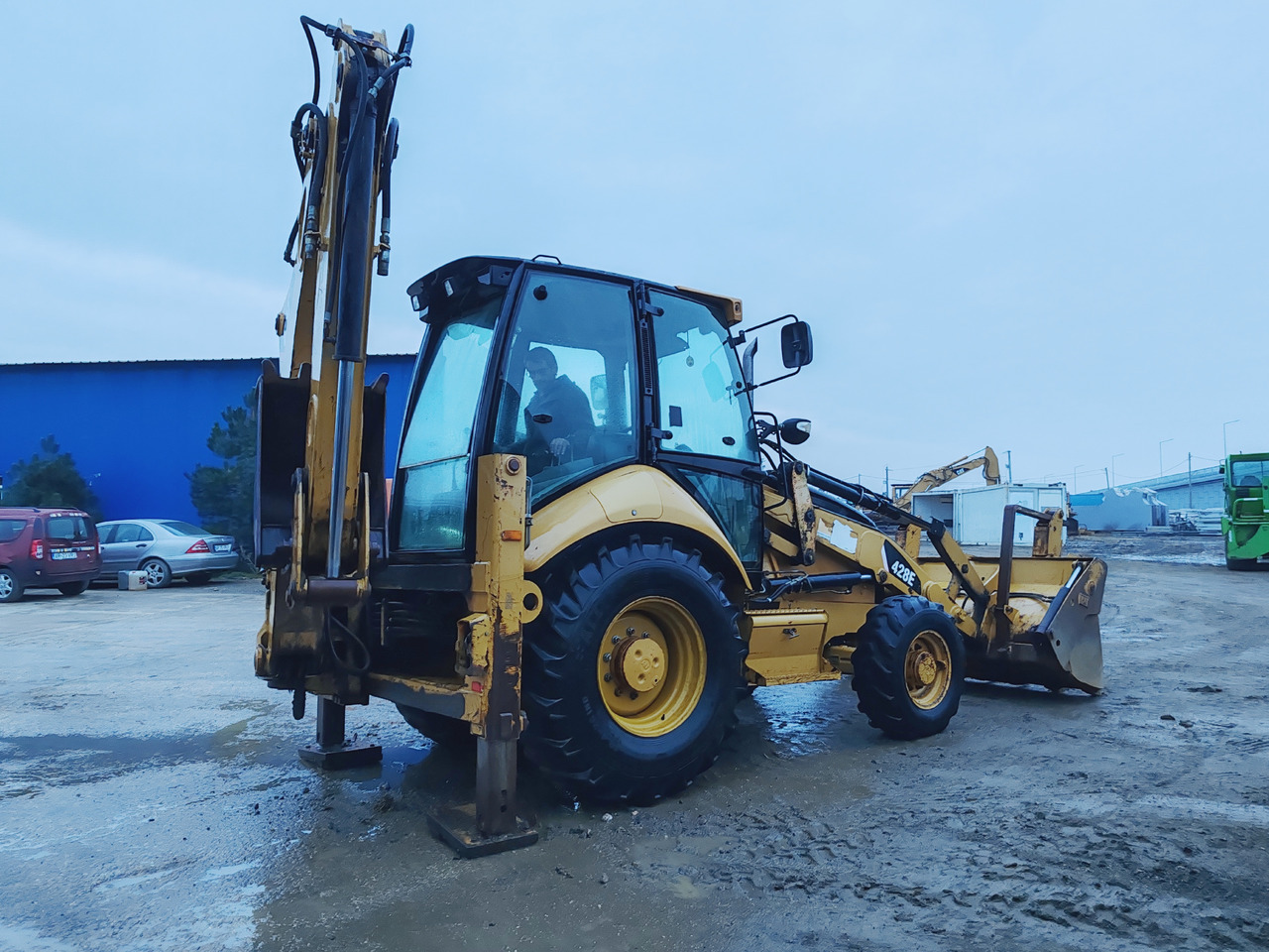 Backhoe loader CATERPILLAR 428E: picture 13