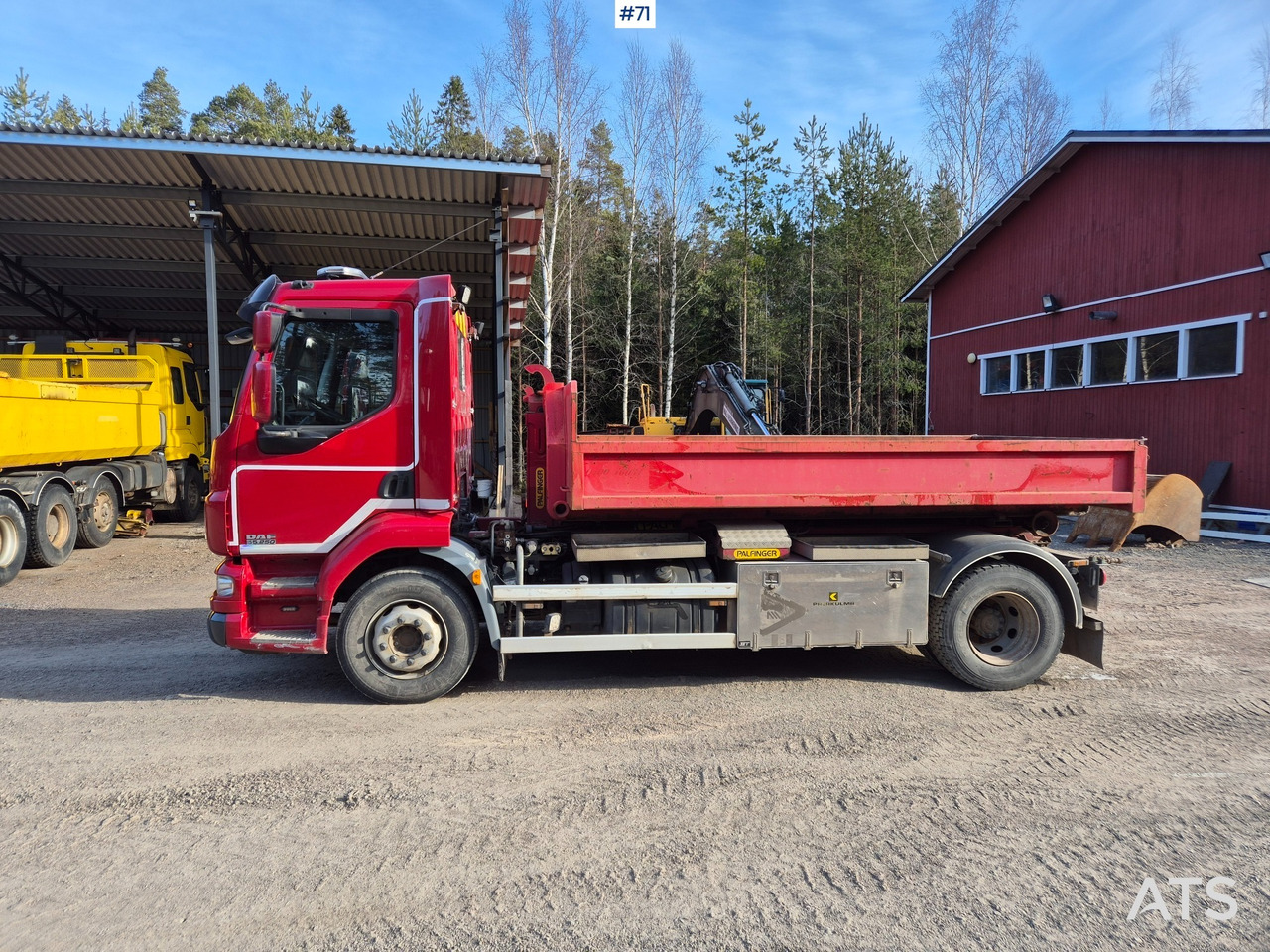 DAF LF55 Hook pallet - Hook lift truck: picture 2 DAF LF55 Hook pallet - Hook lift truck: picture 2