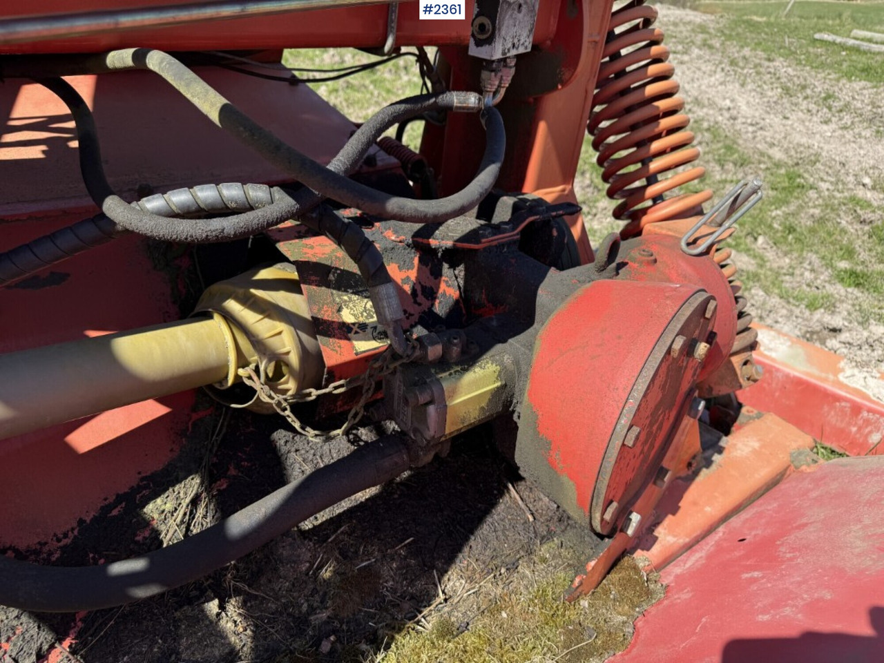 Hay and forage equipment Crusher Kverneland Taarup 4040C with rake: picture 12