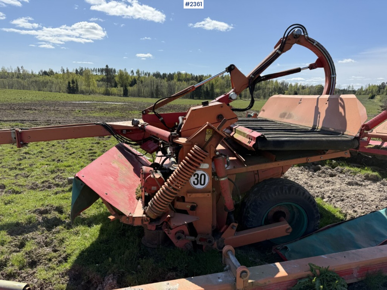 Hay and forage equipment Crusher Kverneland Taarup 4040C with rake: picture 6