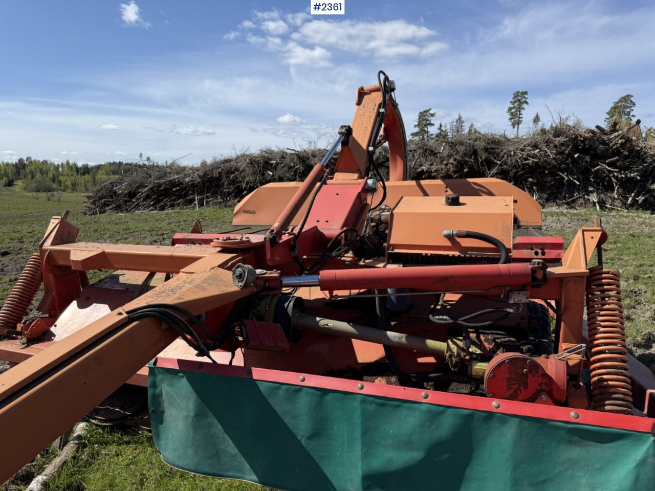 Hay and forage equipment Crusher Kverneland Taarup 4040C with rake: picture 10