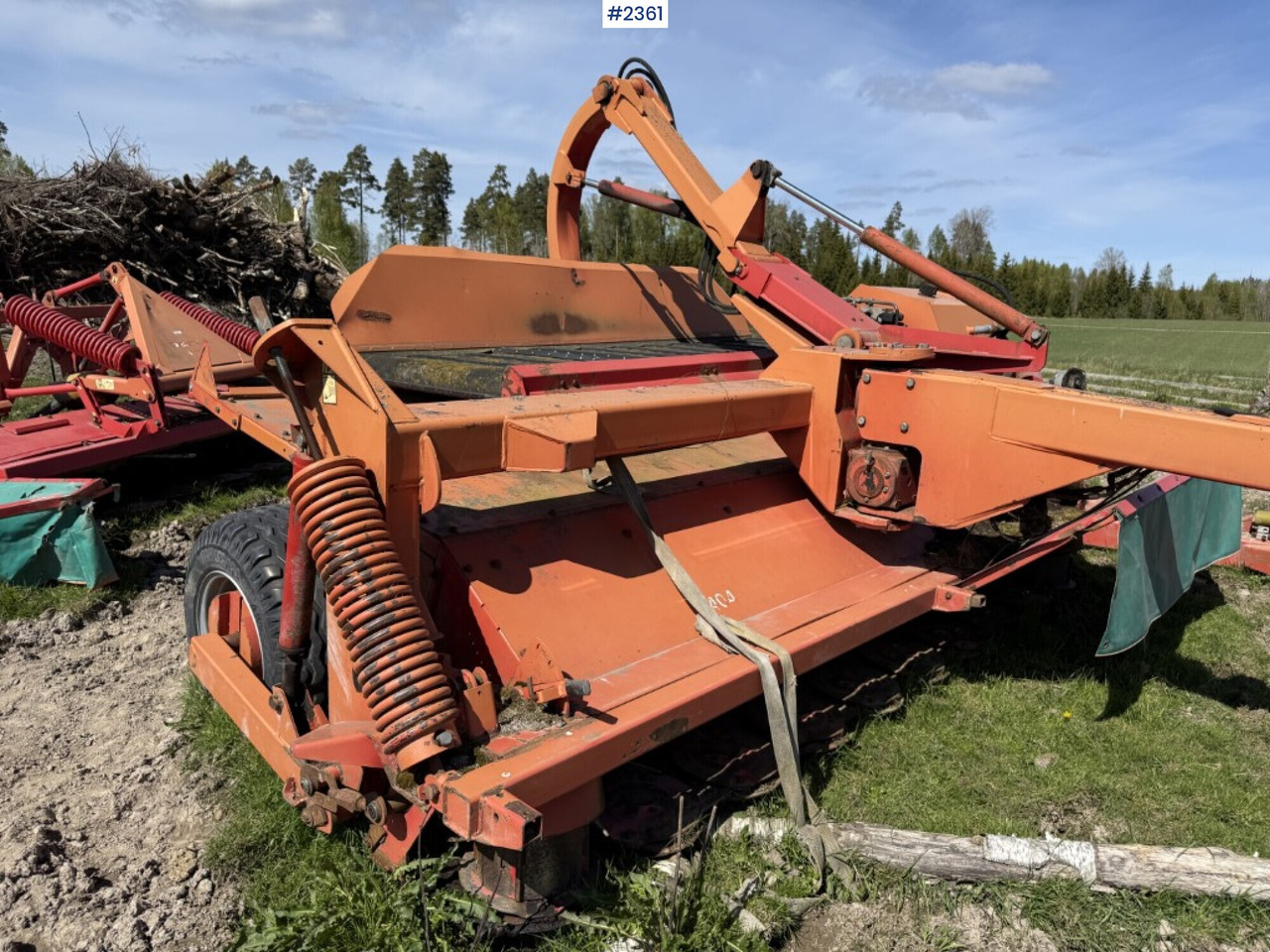 Hay and forage equipment Crusher Kverneland Taarup 4040C with rake: picture 15