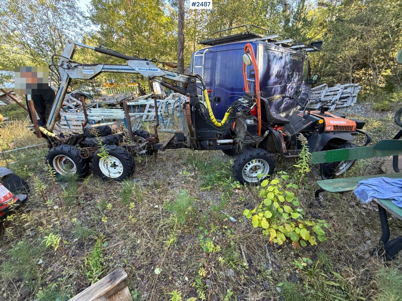 Mini forwarder Vimek Minimaster 101 - Forwarder: picture 1 Mini forwarder Vimek Minimaster 101 - Forwarder: picture 1