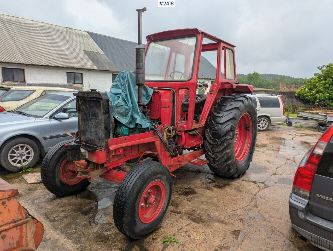 Tractor, Volvo BM T650 loader - Farm tractor: picture 1 Tractor, Volvo BM T650 loader - Farm tractor: picture 1
