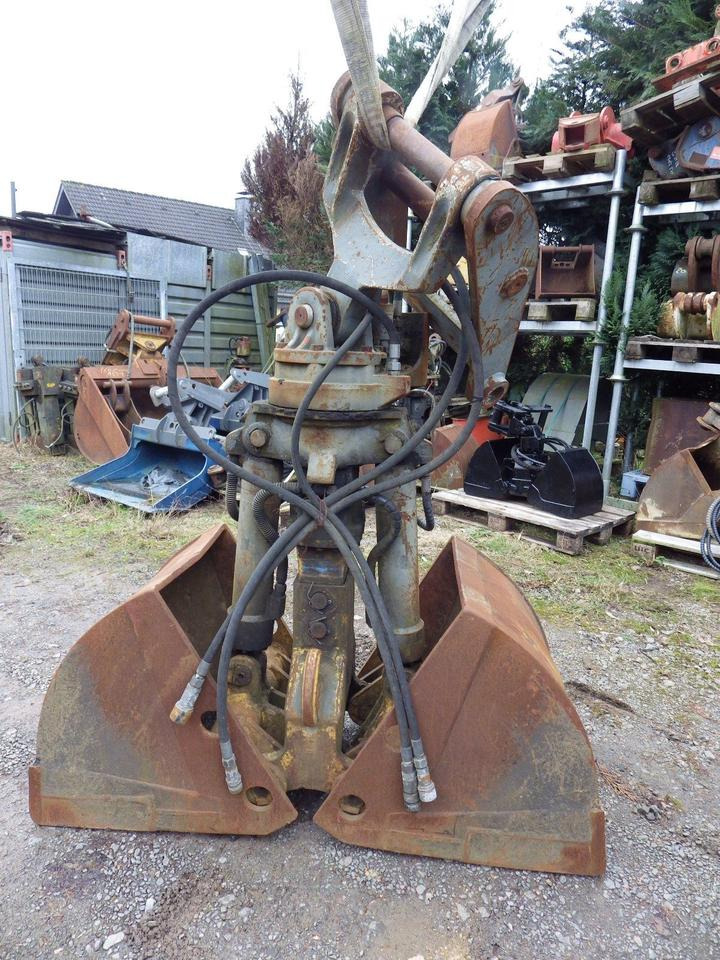 Liebherr GM8 GM10 Greifer 600 mm SB mit SW48 Adapter - Clamshell bucket for Construction machinery: picture 1 Liebherr GM8 GM10 Greifer 600 mm SB mit SW48 Adapter - Clamshell bucket for Construction machinery: picture 1